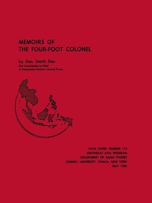 cover image of Memoirs of the Four-Foot Colonel